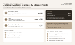 Costa del Sol property auction